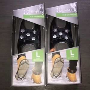 NWT XGear Ice Grippers Set Men’s shoe size 12-14 L